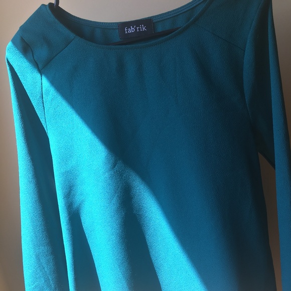 Emerald green Fabrik top - Picture 2 of 7